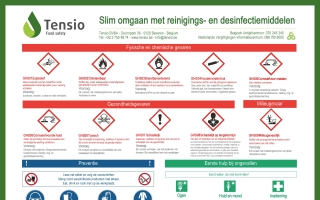 Slim omgaan met reinigings- en desinfectiemiddelen